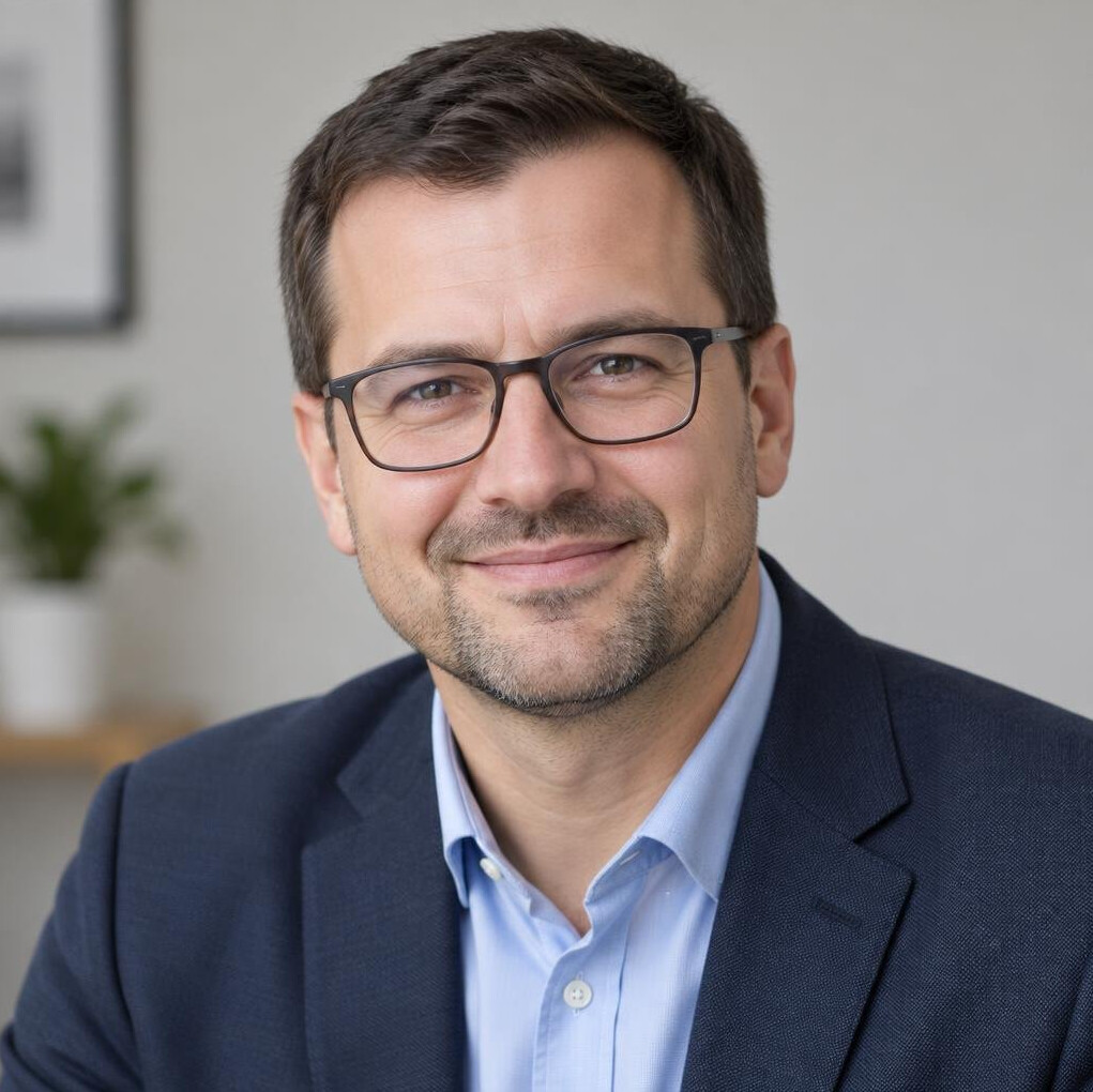 Portrait of a Czech businessman client